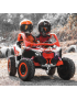 Can-Am 4X4 Niño 24V Maverick RC UTV Ruedas EVA y Cuero