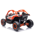 Can-Am 4X4 Niño 24V Maverick RC UTV Ruedas EVA y Cuero