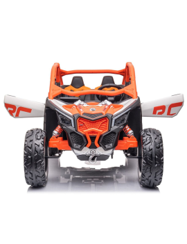 Can-Am 4X4 Niño 24V Maverick RC UTV Ruedas EVA y Cuero