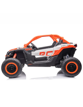 Can-Am 4X4 Niño 24V Maverick RC UTV Ruedas EVA y Cuero