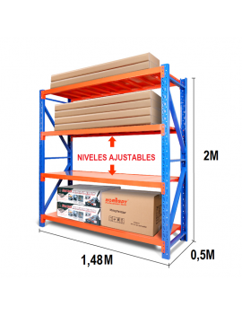 OFERTA PACK X 10 Estanterías Rack Profesional Industrial