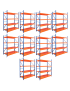 OFERTA PACK X 10 Estanterías Rack Profesional Industrial