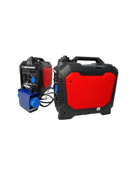 PREVENTA | Kit 2 Generadores Inverter Gasolina total 4,6kw + caja de conexión paralela