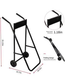 Soporte Carrito Motor Fuera de Borda Capacidad 50 kg