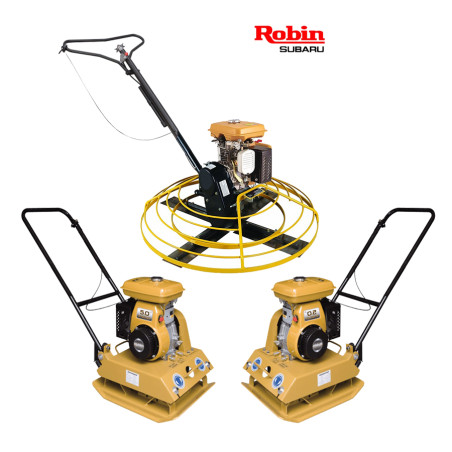 Pack Robin - Alisador Robin + 2 Placa Compactadora Robin 15Kn