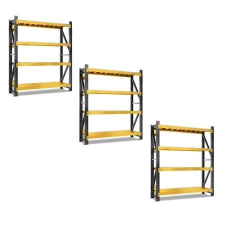 PACK X 3 Estantería Rack Profesional Industrial