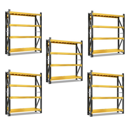 PACK X 5 Estantería Rack Profesional Industrial