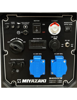 Generador Gasolina 4kw Inverter Miyazaki Encendido Eléctrico