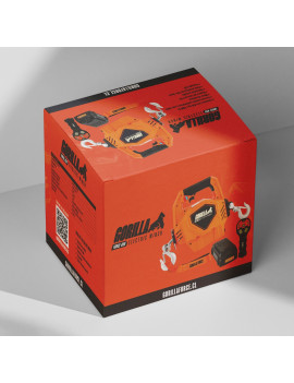 Gorilla Force 450 Winche portátil con batería litio